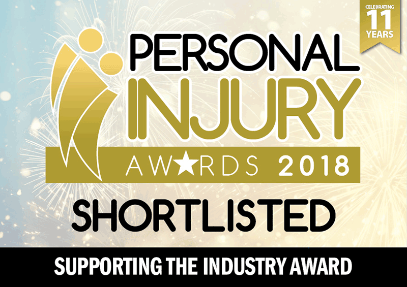 Personal Injury Awards 2018 Shortlisted